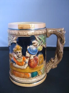 Vintage Japanese hand made pottery mug - Foto 1 di 8