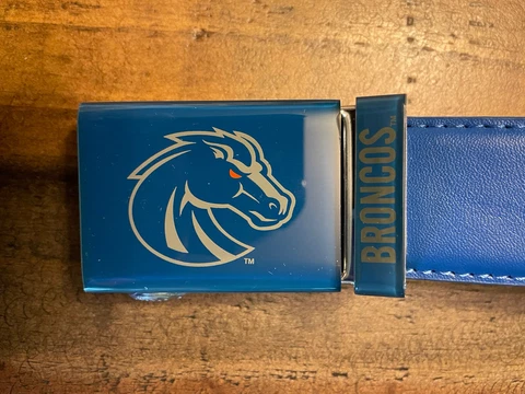 Mission Belt Boise State Blue, NWOT, OSFA Cover