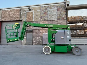 2022 Genie Z34/22 34' Electric Articulating Boom Man Lift Aerial Jib 60HRS - Picture 1 of 23