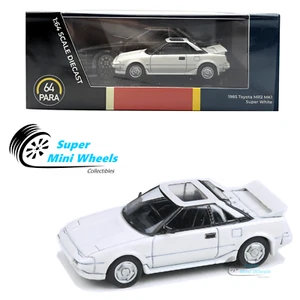 PARA64 1:64 1985 Toyota MR2 MK1 - Super White - Picture 1 of 6