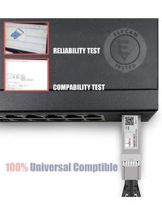 Cable Elfcam® 30m SFP+ AOC OM3 10G - SFP-10G-AOC compatible - Imagen 1 de 4
