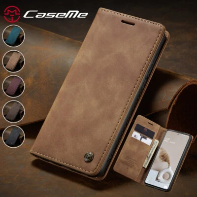 For Samsung Galaxy S21+/S20+ FE Ultra Leather Wallet Case Magnetic Flip Cover - Image 1 of 4