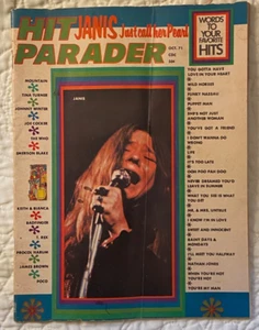 HIT PARADER Oct. 1971 JANIS JOPLIN Joe Cocker T. REX Johnny Winter THE SEEKERS - Picture 1 of 4