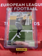 Panini European League of Football Milano Seamen Flores-Calderon Parallel 26/49