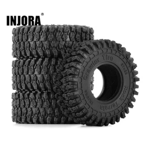 INJORA 1.0 Tires S5 Super Soft Sticky Tires for TRX4M AX24 SCX24 FCX24,57*22mm - Picture 1 of 11