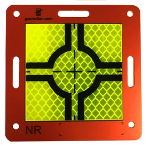 10 Stück Die Vermessungmesspunkt auf Aluminium für Totalstation und Prisma - Bild 1 von 2