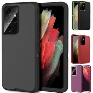 Case For Samsung Galaxy S21 5G S22 Ultra Heavy Duty Shockproof Protective Cover - Picture 1 of 53