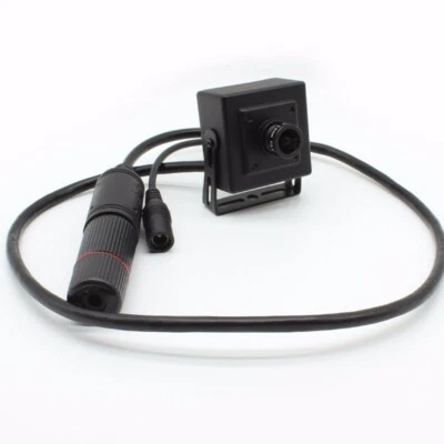 POE Mini HD Audio CCTV 3MP 1080p Network IP Camera Black light H.265+ ONVIF - Image 1 of 4
