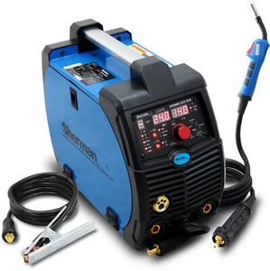 MIG/MAG SYNERGY 4in1 Inverter Welder 220AMP Welding machine MMA TIG SHERMAN 225 - Picture 1 of 10