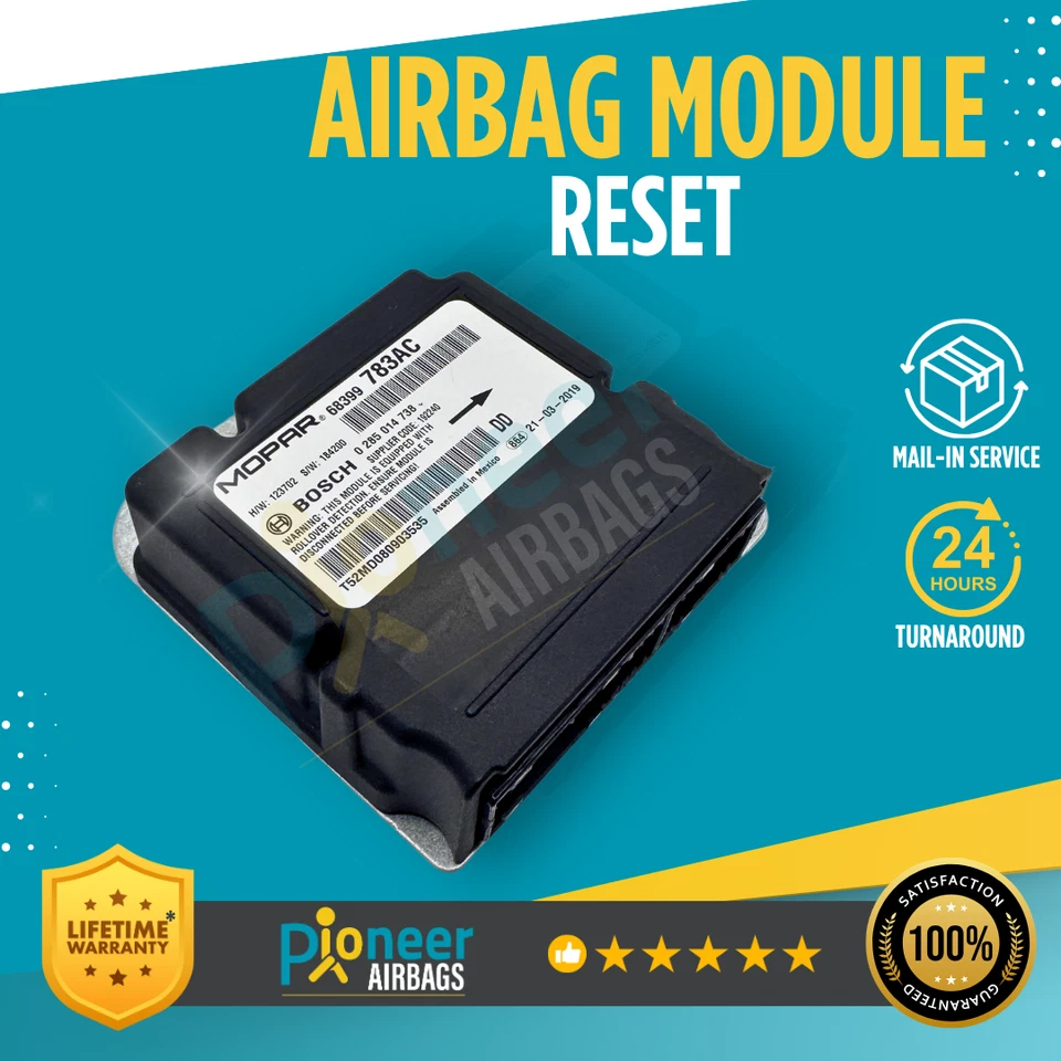 For All Dodge Caravan SRS RCM Restraint Module OEM Reset Crash Code Clear! ⭐⭐⭐⭐⭐ - Image 1 of 4