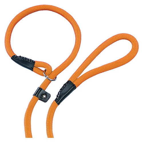 Nobby Retriever-Leine Fun Uni orange Nylon Leine Halsband für Hunde - Bild 1 von 1