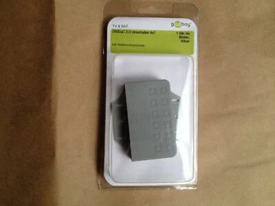 goobay SAT-Umschalter 4x1.DiSEqC 2.0. Switch NEU OVP - Bild 1 von 4
