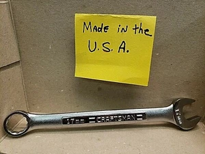 Nueva llave combinada métrica Craftsman 17 mm 42929 VA NOS hecha en EE. UU.  - Imagen 1 de 8
