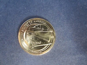 2021  P AMERICAN INNOVATION DOLLAR 1 COIN VA - MS  BU CHESAPEAKE BAY BRIDGE  - Picture 1 of 4