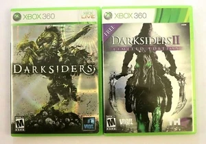 Darksiders 1 & 2 Microsoft Xbox 360 Video Games Action Adventure Hack & Slash - Picture 1 of 4