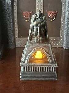 Statua Guerriero Nano LED Stampa 3D PLA (Giochi Drago Grasso) D&D - Foto 1 di 8
