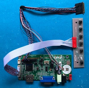HDMI VGA Audio Board for 7" 1280x800 N070ICG-LD3 -LD4 with 40Pin 20455 connector - Picture 1 of 3