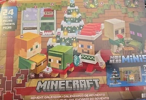Minecraft Mobhead Advent Calendar with Figures & Accessories - Picture 1 of 4