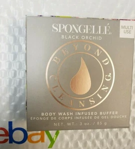 Spongelle Body Wash Infused Buffer in Black Orchid Single Pack 3oz Blemished Box - Picture 1 of 1