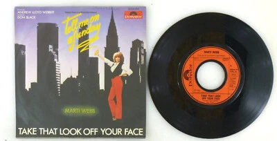 7 " Single Vinyl - Marti Webb – Take That Look Off Your Face - Sheldon - S7040 - Image 1 of 2
