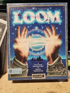 Loom by Lucasfilm Games - IBM PC 6- 5 dischi 1/4" 1990 avventura RPG Big Box CIB - Foto 1 di 9