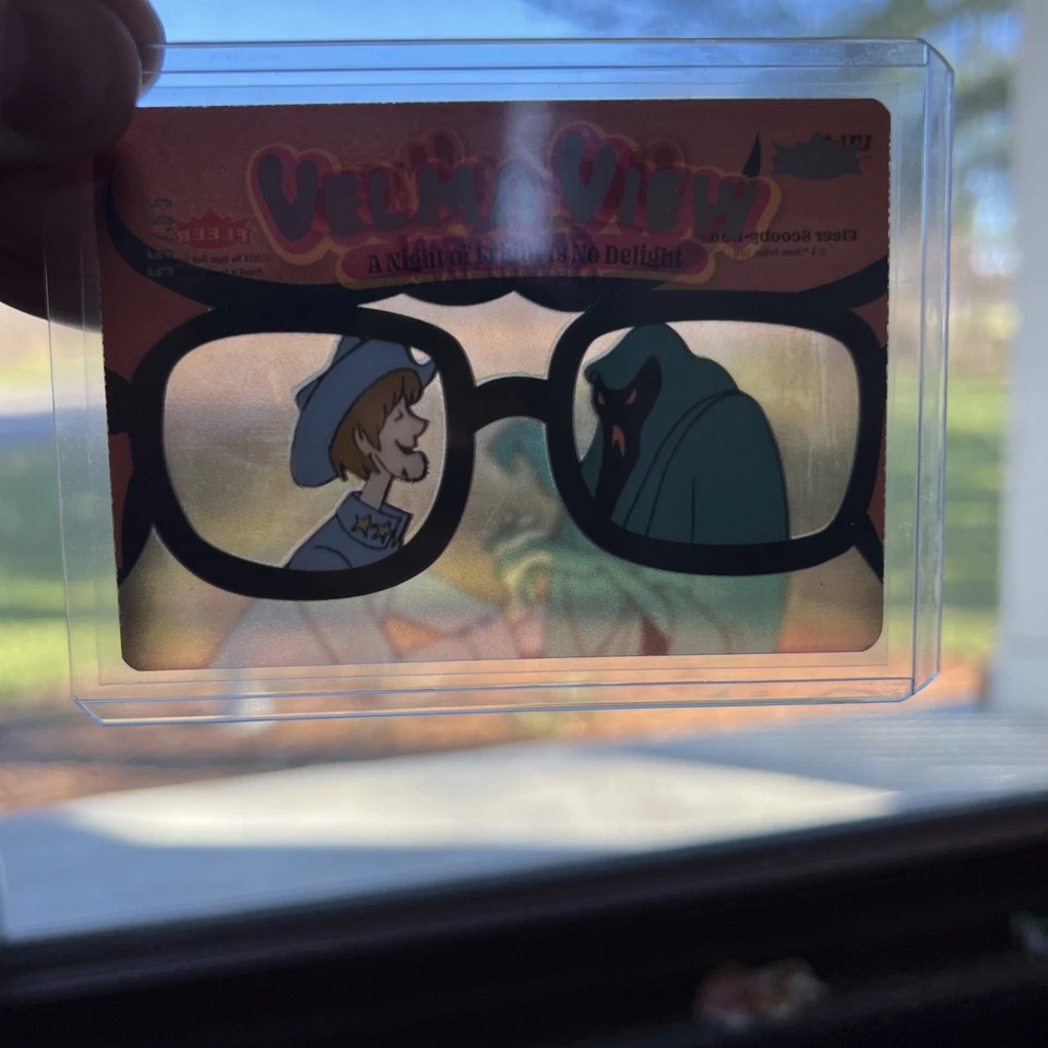 2024 Fleer Scooby-Doo Velma View #VV-7 "A Night of Fright is No Delight" SSP /65 - Image 1 of 3