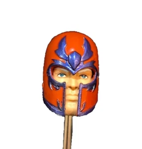 MARVEL LEGENDS MALE HEAD ONLY CUSTOM FODDER X MEN MAGNETO - Picture 1 of 2