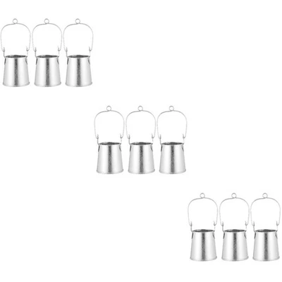  3 PCS Gartentöpfe Blumen Untertopf Blumeneimer Dekorativer Blumenhalter - Bild 1 von 4