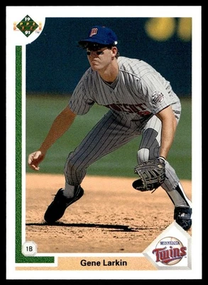 1991 Upper Deck Gene Larkin Minnesota Twins #501 - Image 1 of 2
