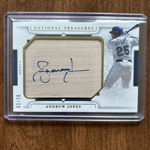 Reliquia automática 2024 National Treasures Andruw Jones/20 - Imagen 1 de 2