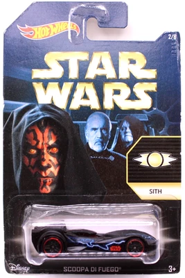 风火轮 2015 年星球大战 #2 Scoopa Di Fuego 英尺黑色 blkPR5's — 第 1/4 张图片