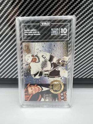 Fleer Ultra #5 1994 "Art Ross Trophy" Wayne Gretzky - etiqueta 10 gema como nuevo Foto 1 de 2