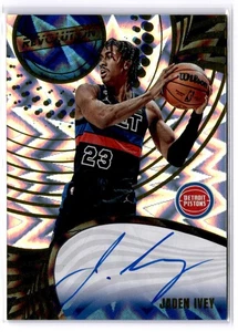 2023-24 Panini Revolution #A-IVE Jaden Ivey Autographs Fractal #/75 - Picture 1 of 2
