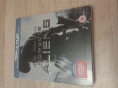 Cowboys & Aliens Blu-ray SteelBook (HMV Exclusive) [UK] - DVD  T6VG The Cheap - Image 1 of 2