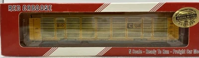 N Scale Red Caboose TT-11 Baltimore & Ohio Bi-Level Closed Auto Rack TTGX 941392 - Image 1 of 4