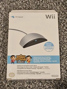 Official Nintendo Wii Speak Hands Free Microphone Animal Crossing - Picture 1 of 3