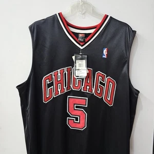 Vintage Nike Authentic Chicago Bulls #5 Jalen Rose Gr.52 Neu mit Etikett 2013-14  - Bild 1 von 6