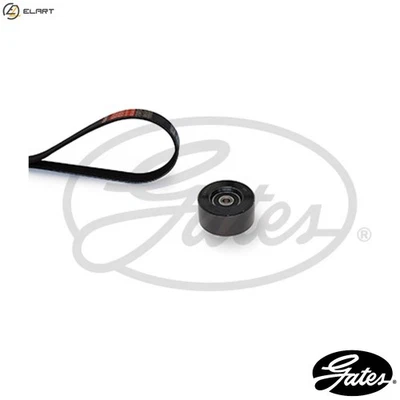 VRIBBED BELT SET K027PK1055 FOR NISSAN DUALIS QASHQAI/+2 NOTE HR16DE 1.6L 4cyl - Image 1 of 4