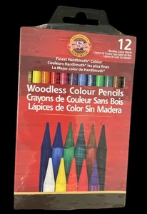 KOH-I-NOOR Holzlose Farbstifte ~ 12er Set ~ **NEU** - Bild 1 von 2