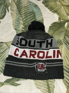 SOUTH CAROLINA GAMECOCKS Beanie Hat Cap Under Armour Pom Knit USC  - Picture 1 of 4