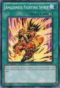 Amazoness Fighting Spirit [DREV-EN054] Common Near Mint 1st Edition - Yugioh sin - Picture 1 of 1