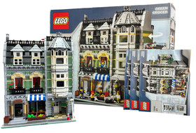 Lego Creator Green Grocer 10185 100% Complete Set w/ Original Box & Instructions