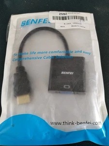 BENFEI CABLE ADAPTER CORD.... Display to DVI - Picture 1 of 3