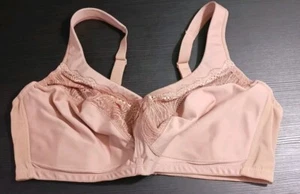 Glamorise 46D Plus Size MagicLift Natural Support Bra Wirefree 1010 - Picture 1 of 17