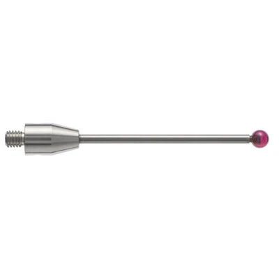 DANTECH A-5003-4797 CMM Touch Probe Stylus Tungsten Carbide Stem M4 2mm Ruby Ball L50mm