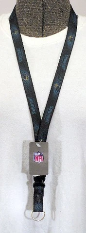 Jacksonville Jaguars Lanyard with Detachable Key Ring Cover