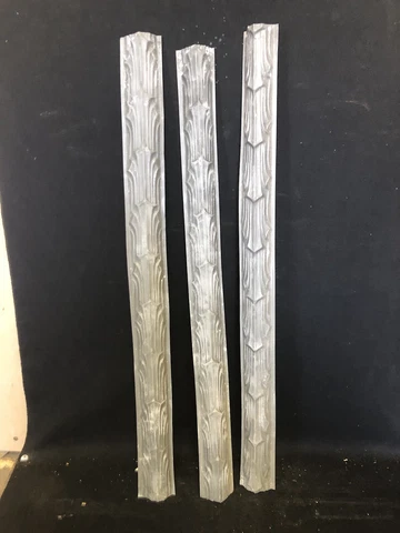 3 26 1/4” Metal Pediments Cover