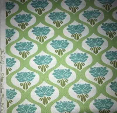 3m Patchworkstoff Baumwolle Türkis Grün Chloe 103 Rose Blumen Tilda Tanya Whelan - Bild 1 von 2