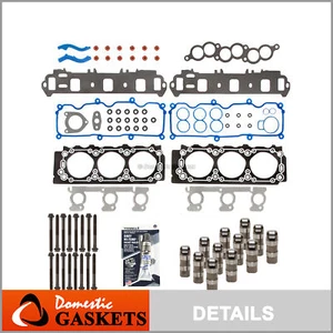 Head Gasket Set Bolts Lifters Fit 01-07 Mercury Sable Ford Taurus 3.0 VIN 2, U - Picture 1 of 12