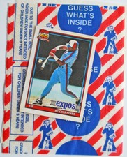 1991 Topps Cracker Jack Rock Raines Mini Baseball Card #3